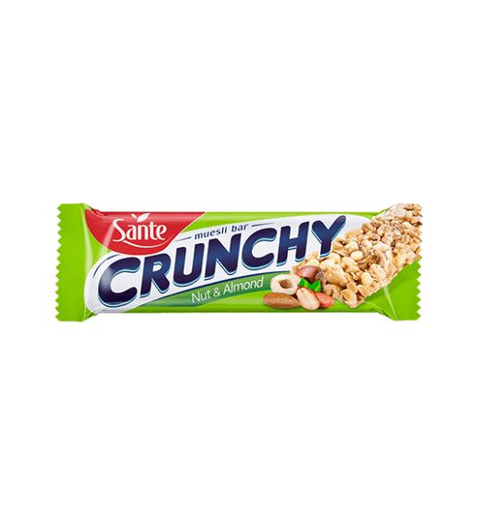 Barre Crunchy Noix et amande
