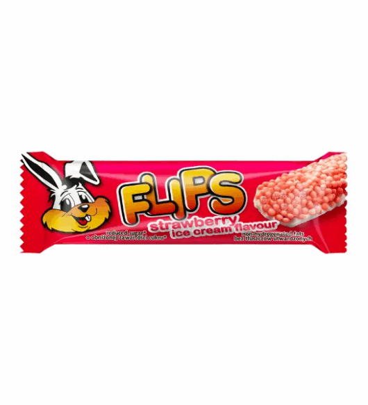 Barre Flips Fraise Ice Cream