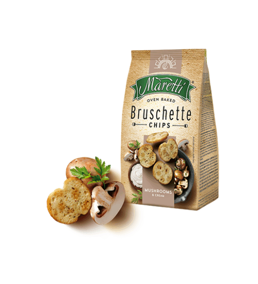 Bruschette Champignons et Crème