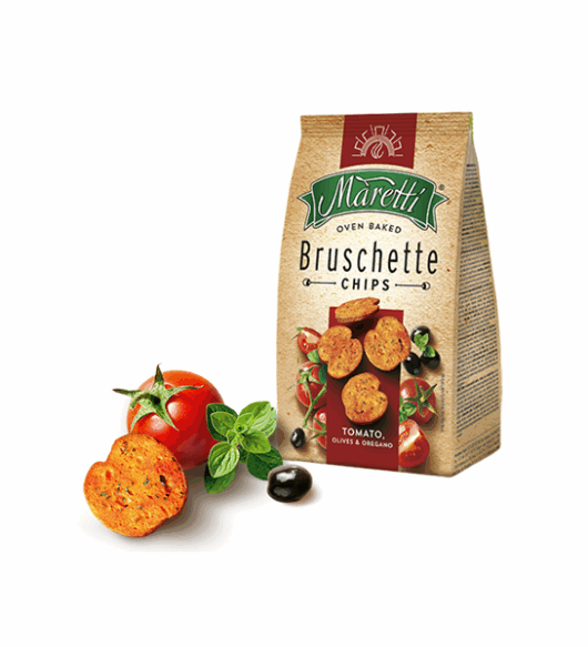 Bruschette Tomates, Olives Et Origan