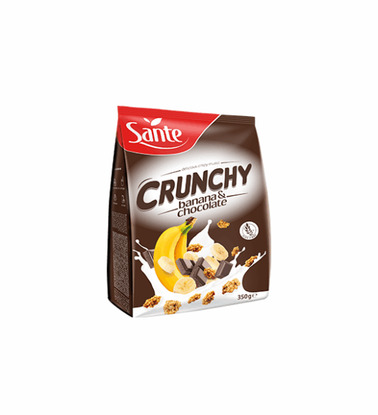 Crunchy Banane et Chocolat