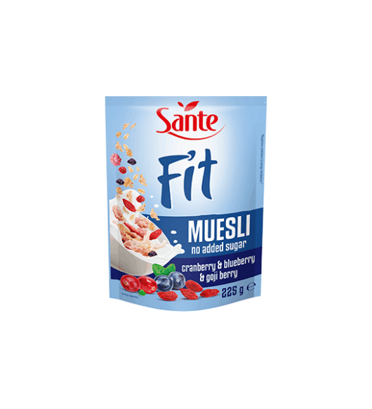 Fit Céréales Aux Canneberge et Myrtille