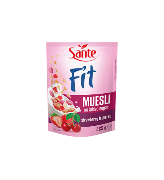 Fit Céréales Aux Fraise, Framboise et Cerise