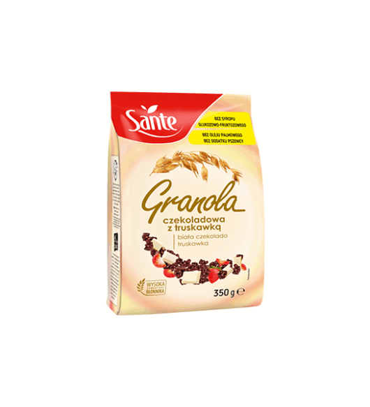Granola Chocolat Blanc et Fraises