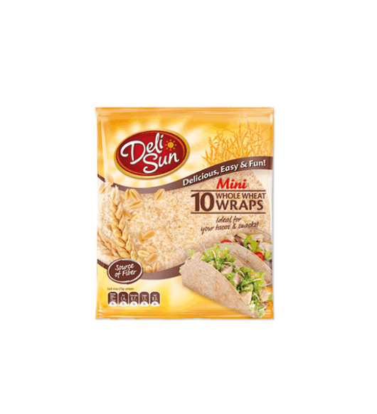 Mini tortillas de farine complète