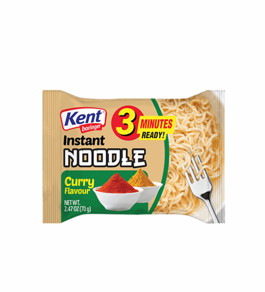 Nouilles saveur curry