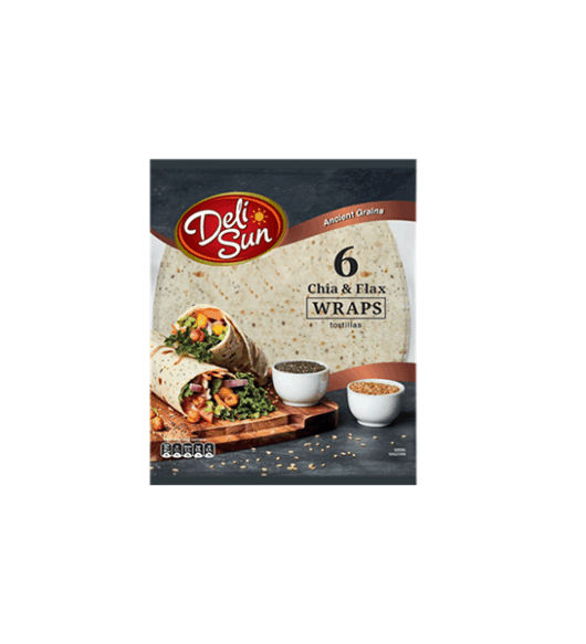 Tortillas aux graines de lin et de chia