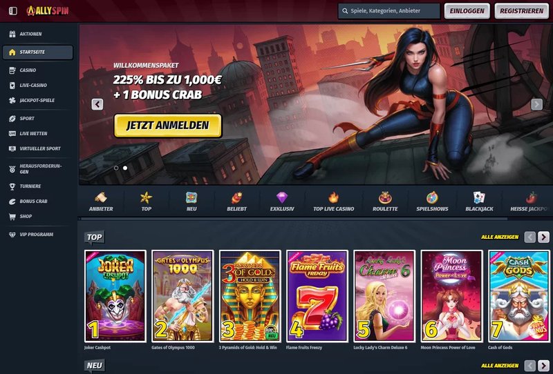 Unser Verdict zu Allyspin Casino: Erfahrungen und Auszahlung in Deutschland