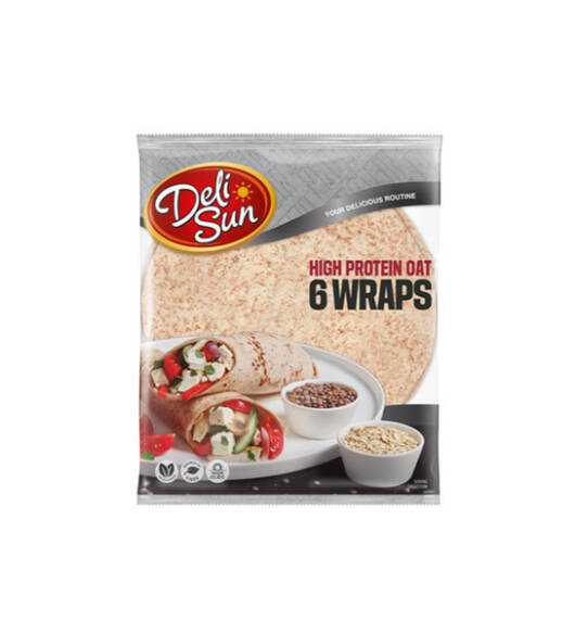 Tortillas High Protéine à base de farine d'avoine